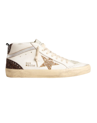 Mid star Leather Golden Goose