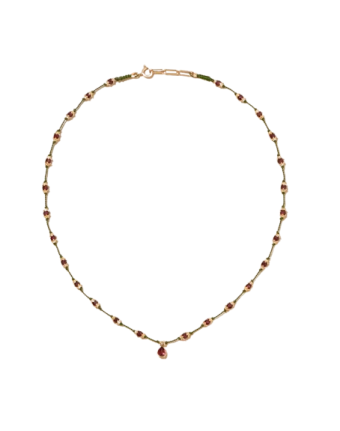 Collier Talisman Peony...